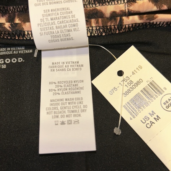 Aerie Animal Print Bikini & Top Set Size M - Picture 15 of 15